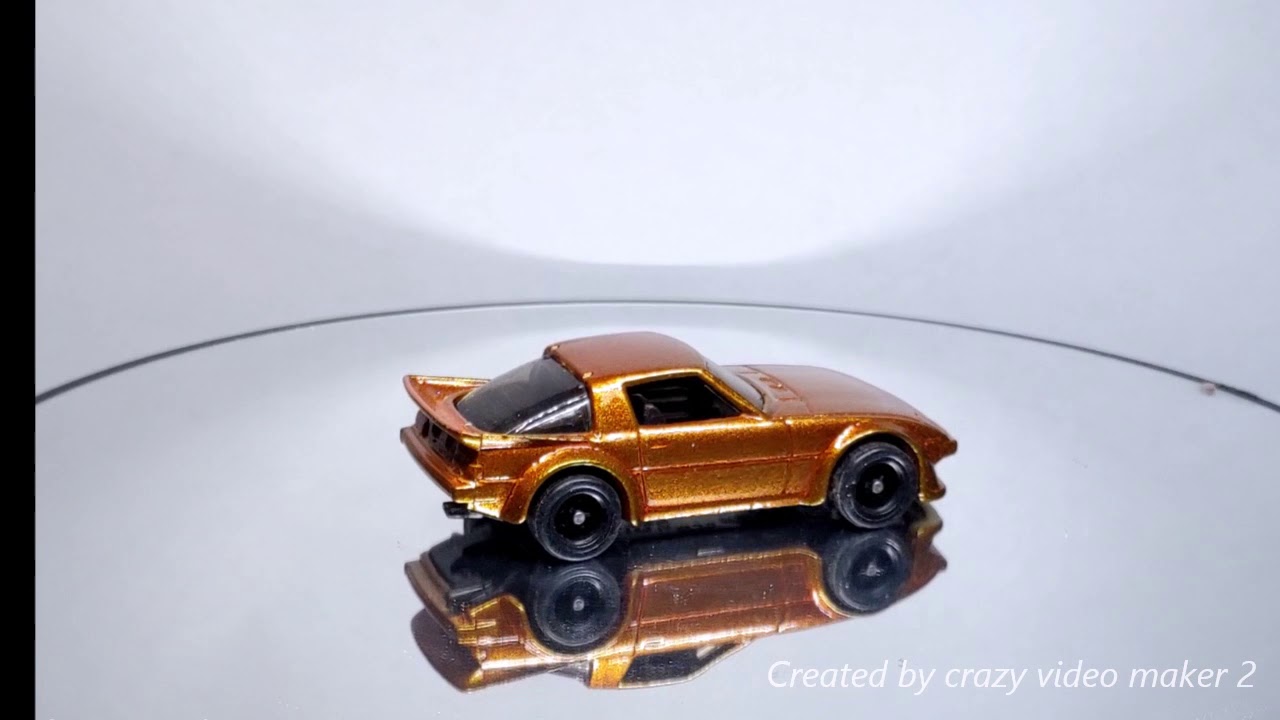 Hot Wheels Custom Painted Mazda RX 7 2