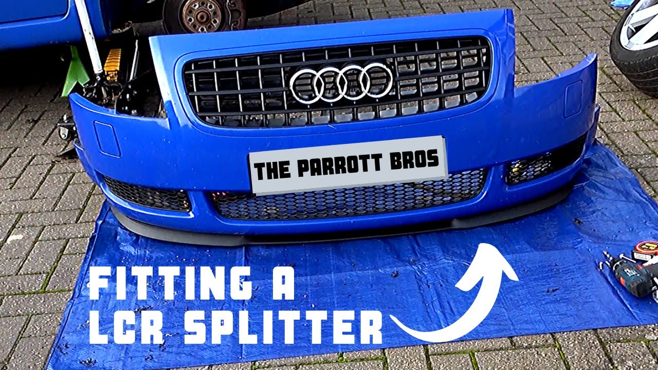 How To Fit A LCR Splitter Onto A Mk1 Audi TT Front Bumper