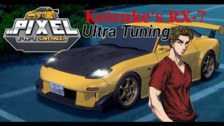 I tried to tune the mazda RX-7 in Pixel Car Racer