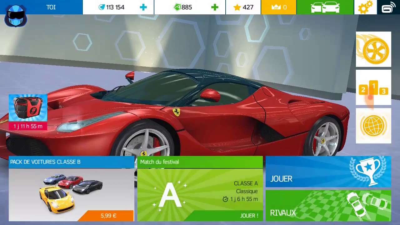 J'achète la Ferrari LaFerrari  ASPHALT NITRO#4