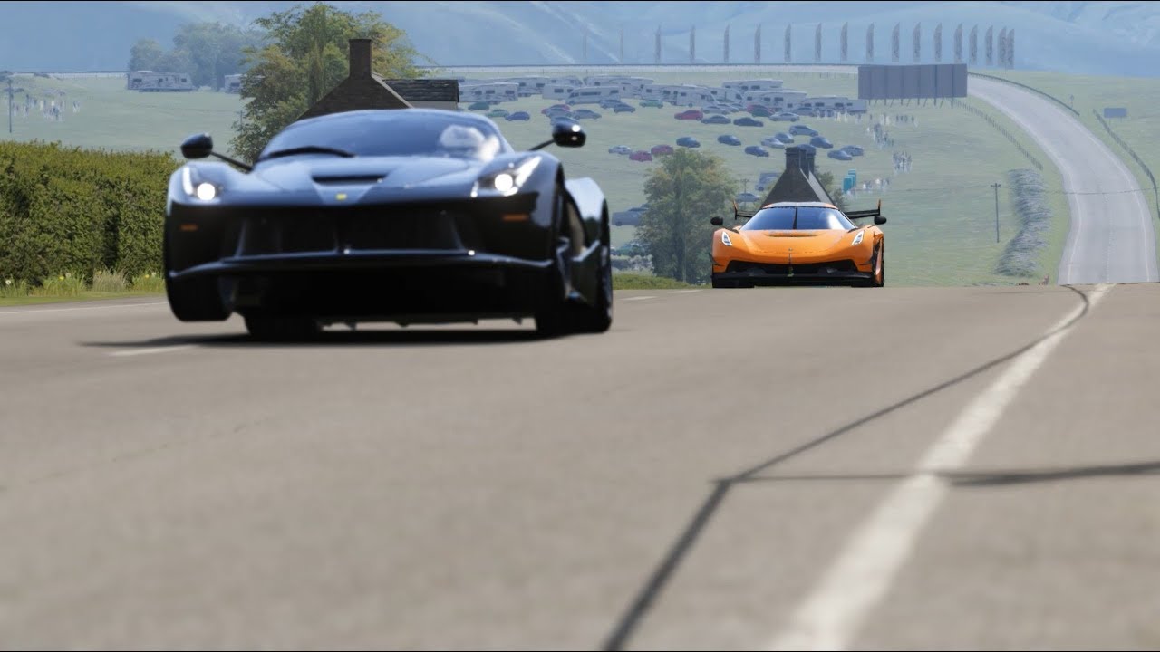 Koenigsegg Jesko vs Ferrari LaFerrari vs McLaren P1 at Highlands