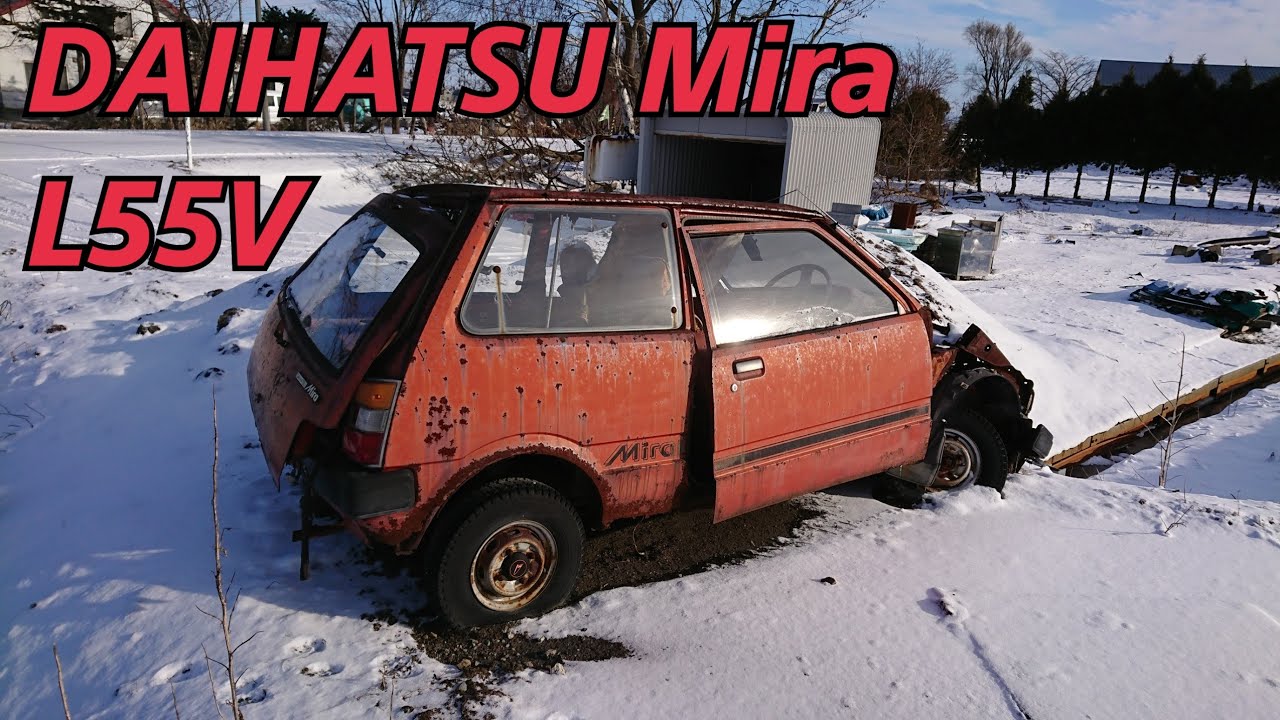 ダイハツ ミラ L55V 4MT DAIHATSU Mira 550cc