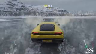 Lamborghini Huracan  LP 610-4 On Snow and Ice (Frozen Lake) – Forza Horizon 4