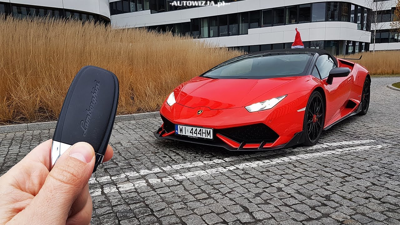 Lamborghini Huracan LP 610-4 Spyder 5.2 V10 610 TEST Wesołych Świąt!