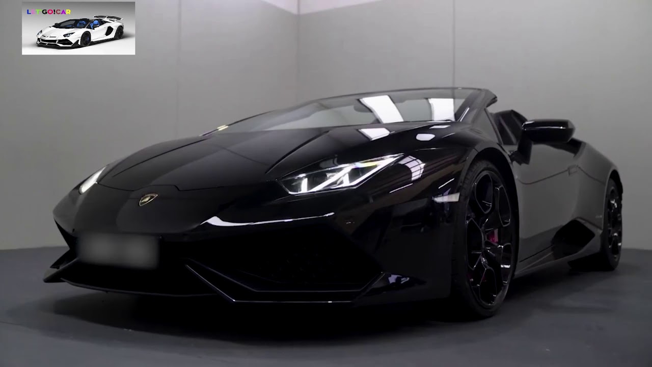 Lamborghini Huracan LP 610-4 Spyder – Thiên thần bóng đêm, ngắm thôi là mê mẩn rồi ❤