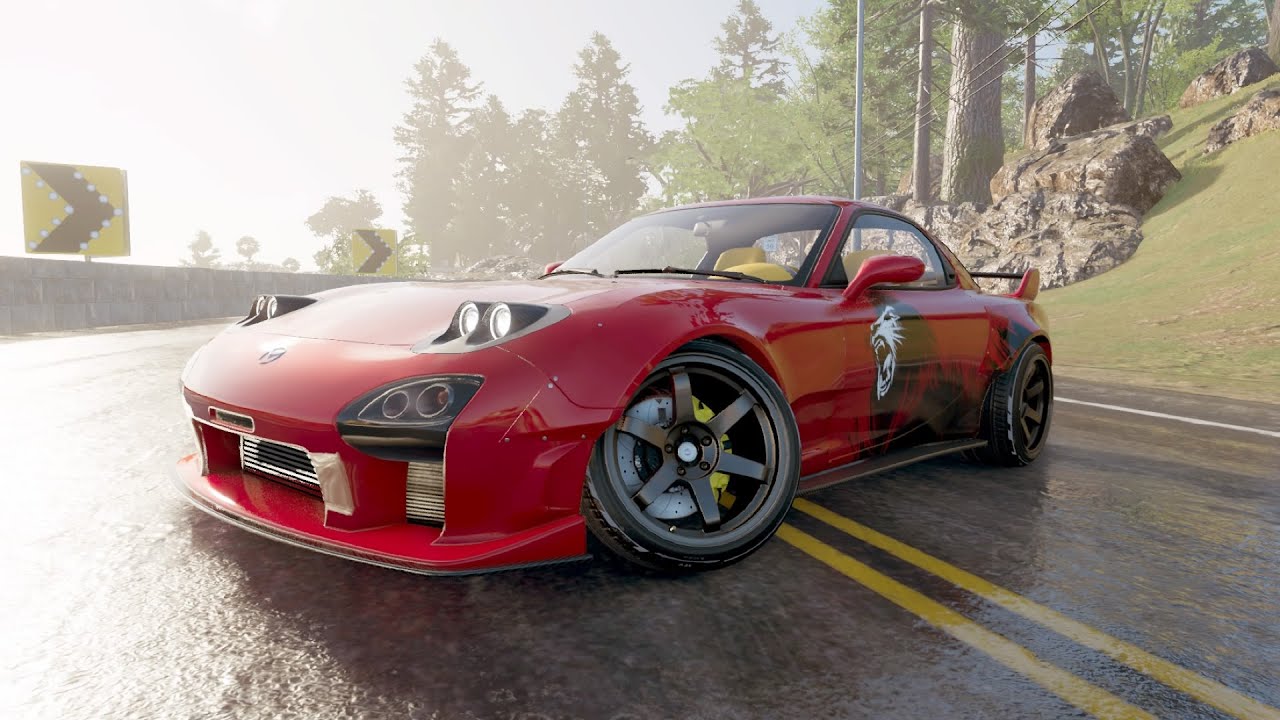 MAZDA RX 7 – TUNING + CUSTOMISATION (THE CREW 2 / NFS HEAT / FORZA HORIZON 4)