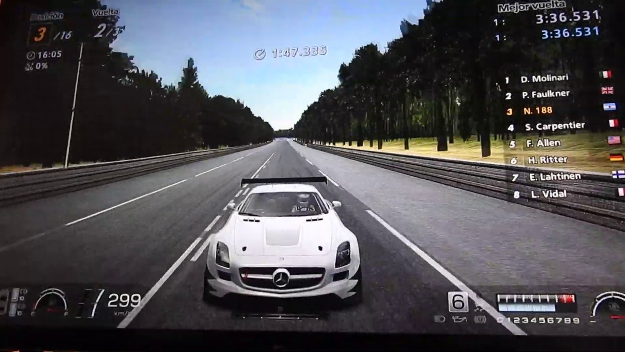 MERCEDES BENZ SLS GT  -SARTHE-