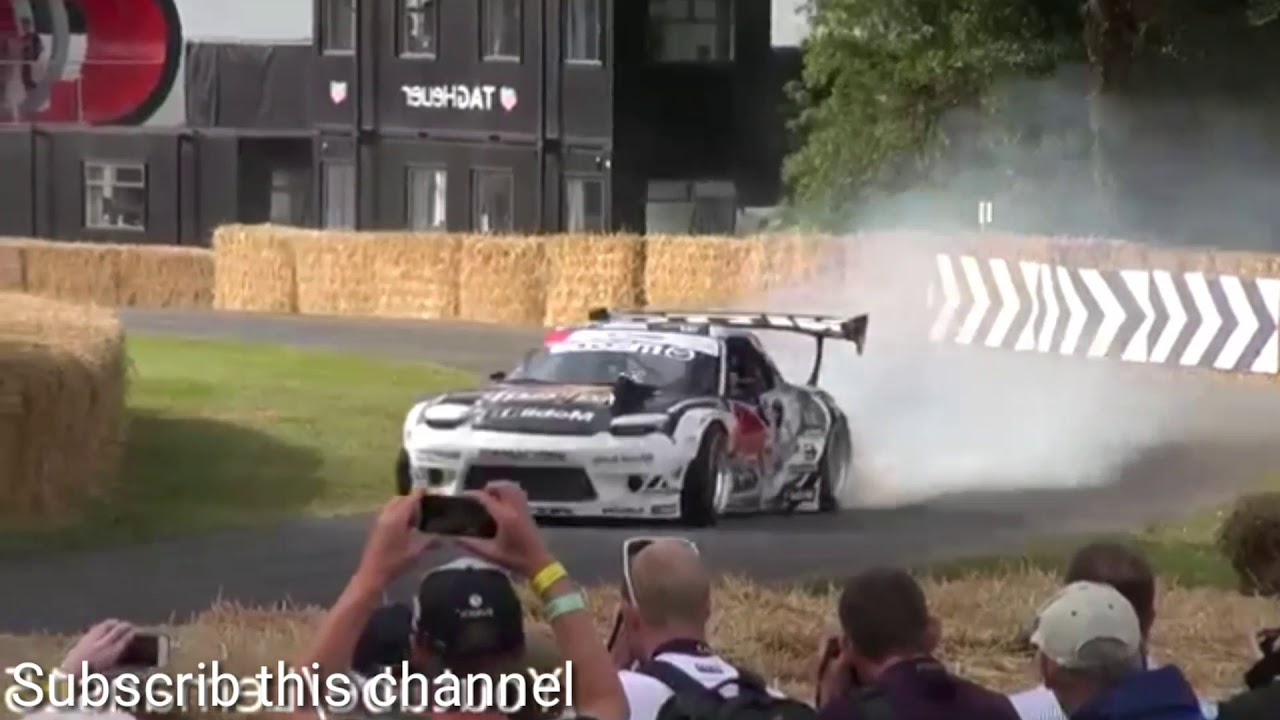 Mad Mike Mazda RX7 Drifts Mad Mike drifting Crown Range in New Zealand HDVideo