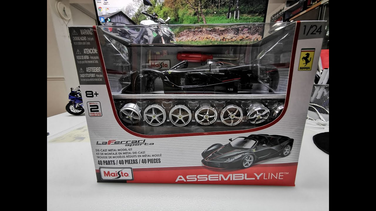 Maisto Ferrari Laferrari Aperta Assembly Line 1:24 EP.8