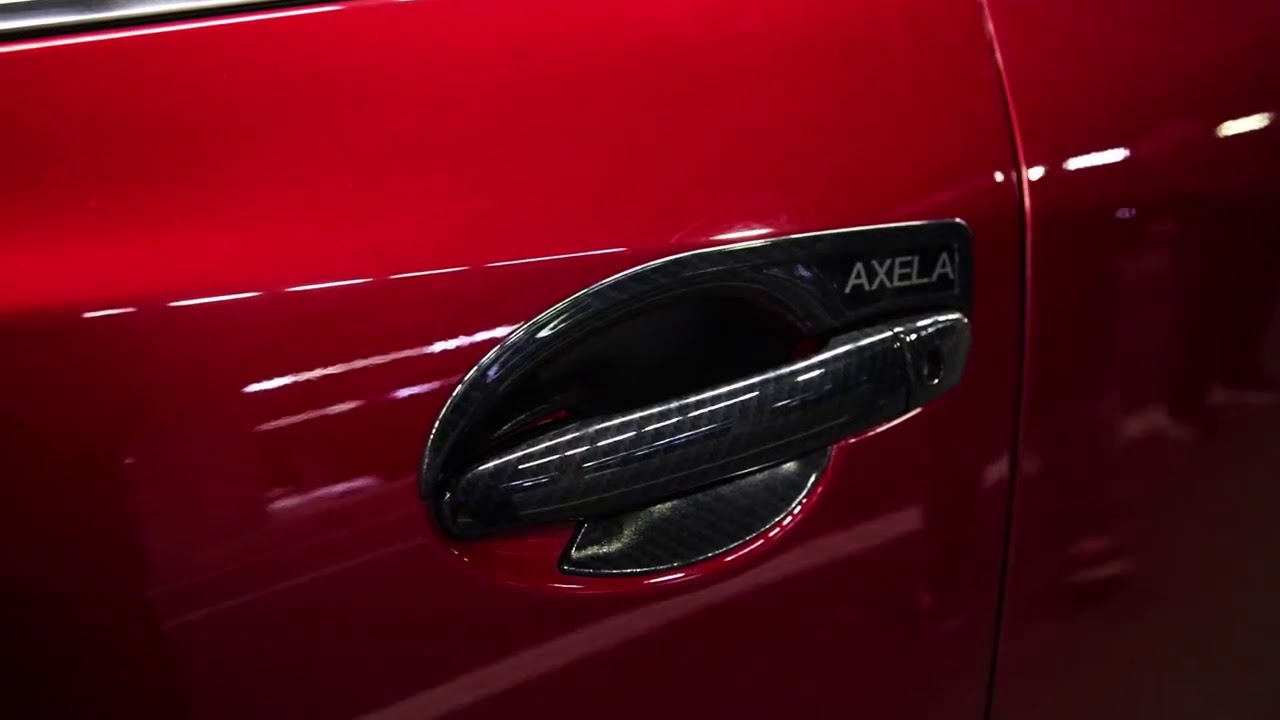 【現貨】魂動 Mazda CX-3 馬3 mazda3 CX-5 馬6 車門拉手框 門碗拉手 碳纖維紋飾片 魂動 馬自達