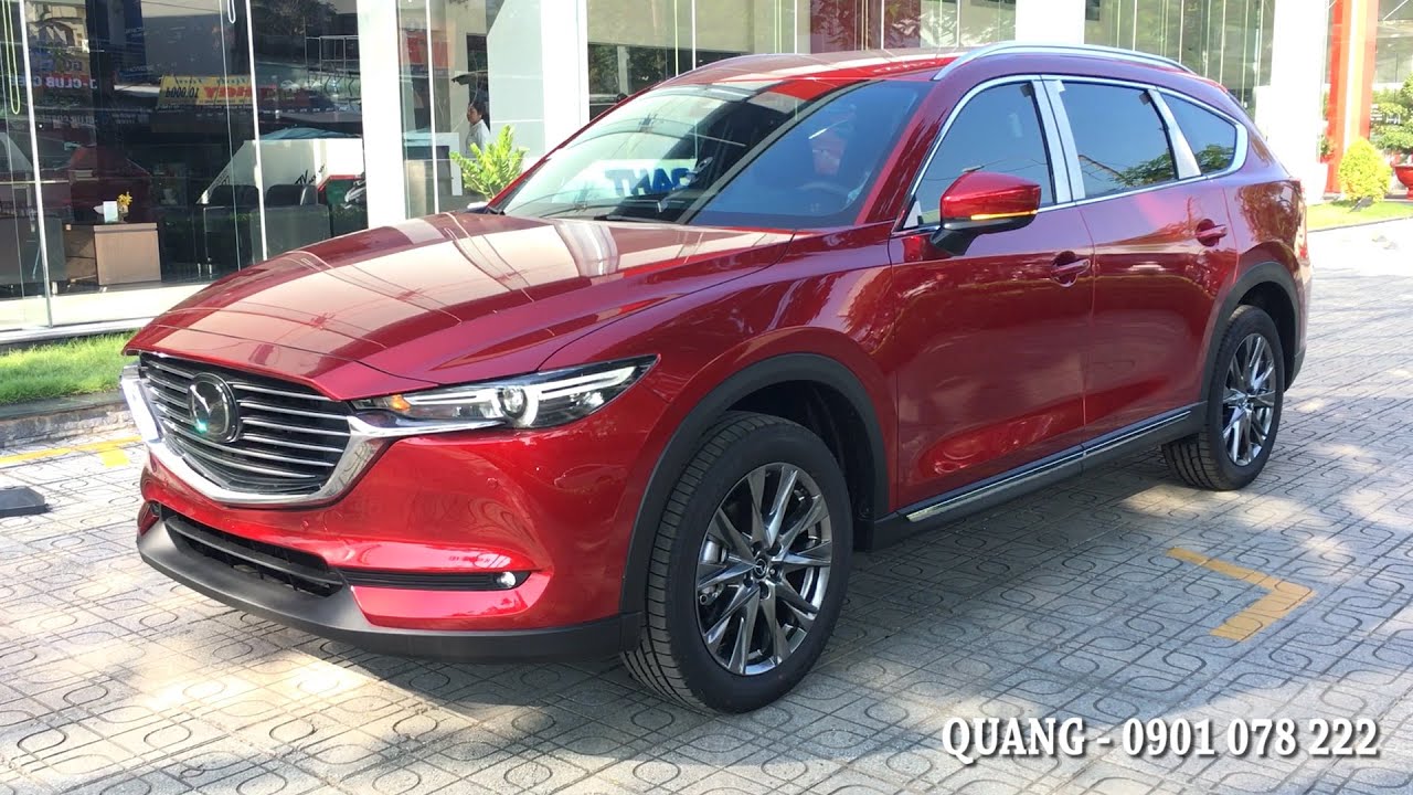 Mazda CX8 𝐏𝐫𝐞𝐦𝐢𝐮𝐦 –  Đủ Màu Giao Liền – Tặng Bảo Hiểm + Phụ Kiện. Mazda Gò Vấp 0932 114 526