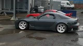 Mazda Rx7 600hp. Rotary fans