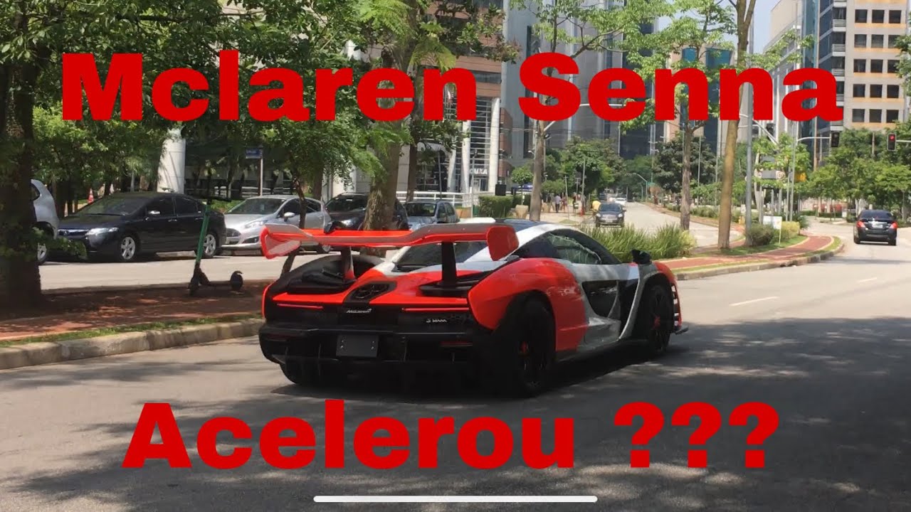 Mclaren Senna Acelerou ???? E muito mais Porsche 918 na Av Europa e aventador SVJ