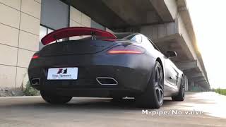 Mercedes Benz SLS AMG Top Speed Pro1 Adaptive Valves exhaust System