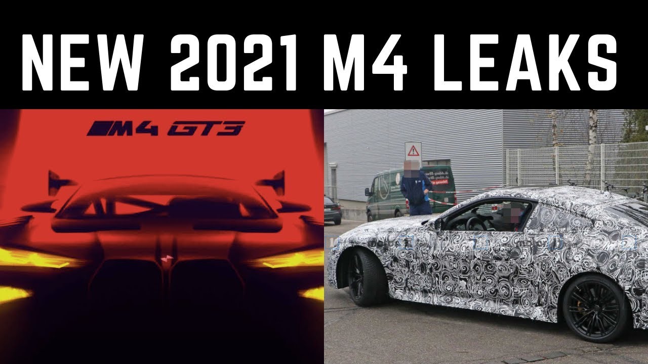 NEW 2021 BMW M4 SPY SHOTS – M4 GT3 LEAK
