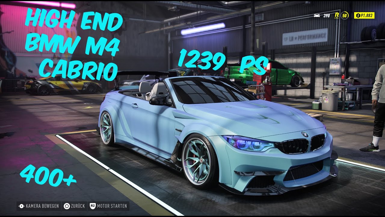 NFS Heat - High End BMW M4 Cabrio