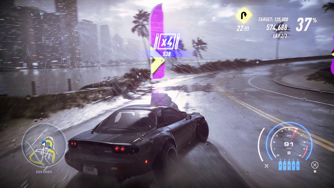 NFS Heat | Mazda RX-7 | Camarero - 1.660.000