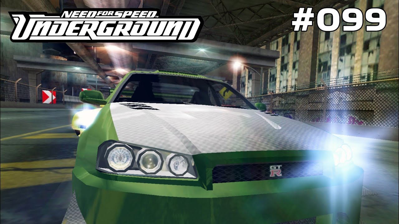 NFS: Underground #099 - Nissan Skyline R34 GT-R - Circuit [4K60FPS]
