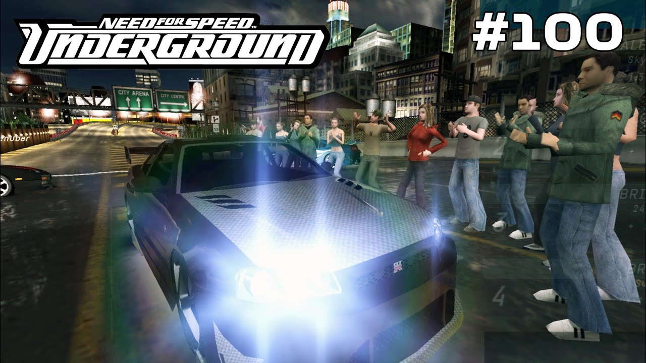 NFS: Underground #100 - Nissan Skyline R34 GT-R - Sprint [4K60FPS]