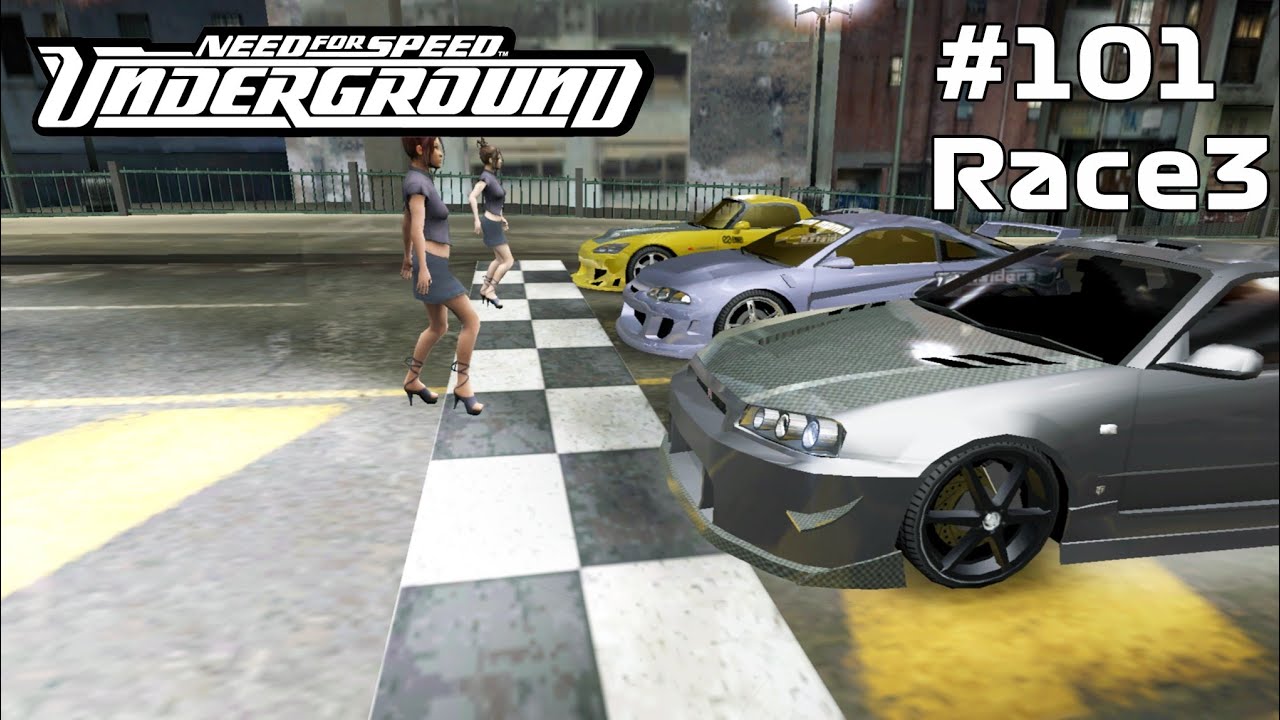 NFS: Underground #101/3 - Nissan Skyline R34 GT-R - Sprint [4K60FPS]