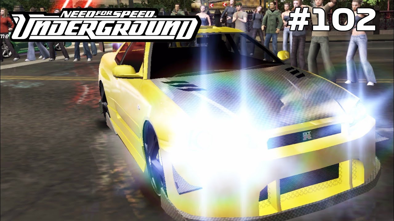 NFS: Underground #102 - Nissan Skyline R34 GT-R - Knock Out [4K60FPS]