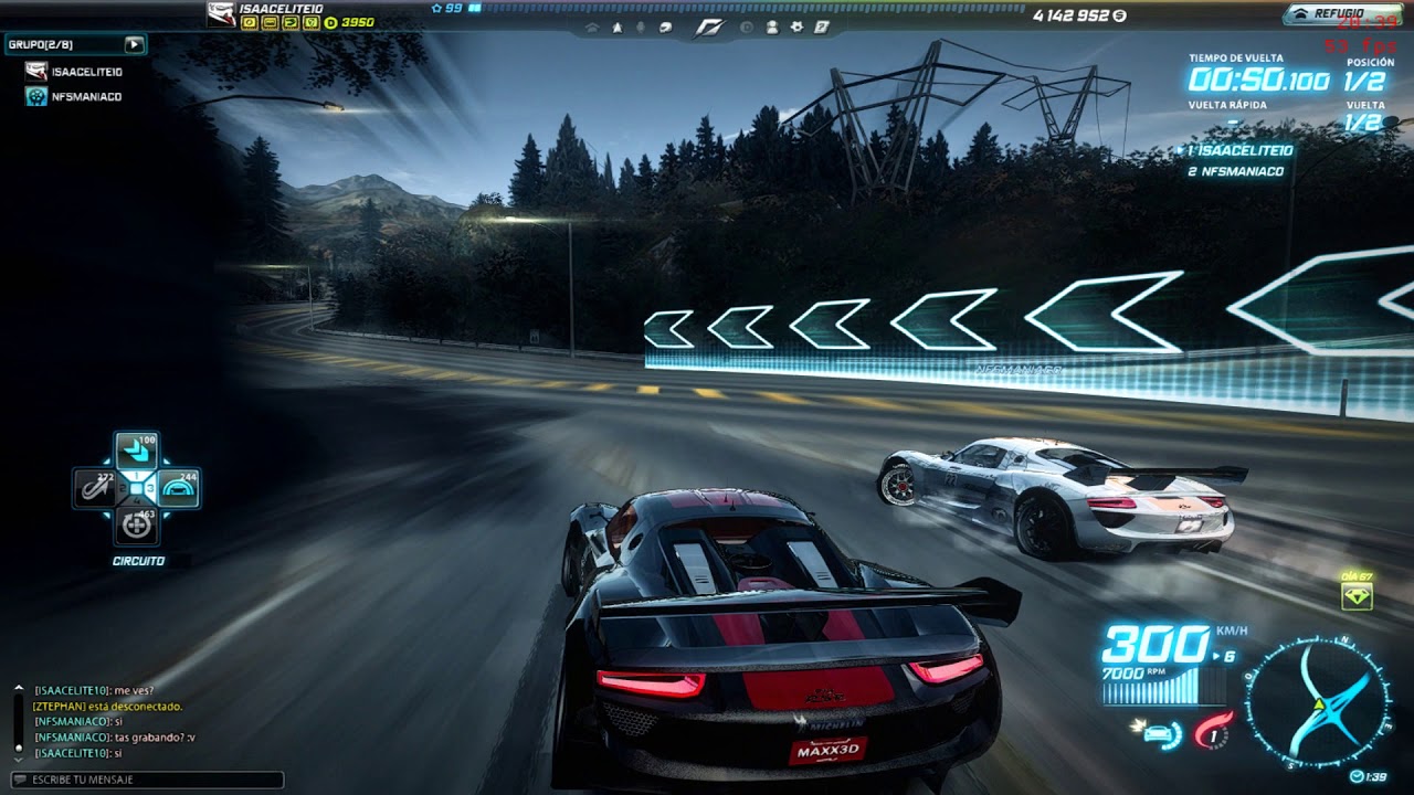 NFS World Spark IsaacElite10 VS NFSManiaco Pelea de Porsche 918 RSR