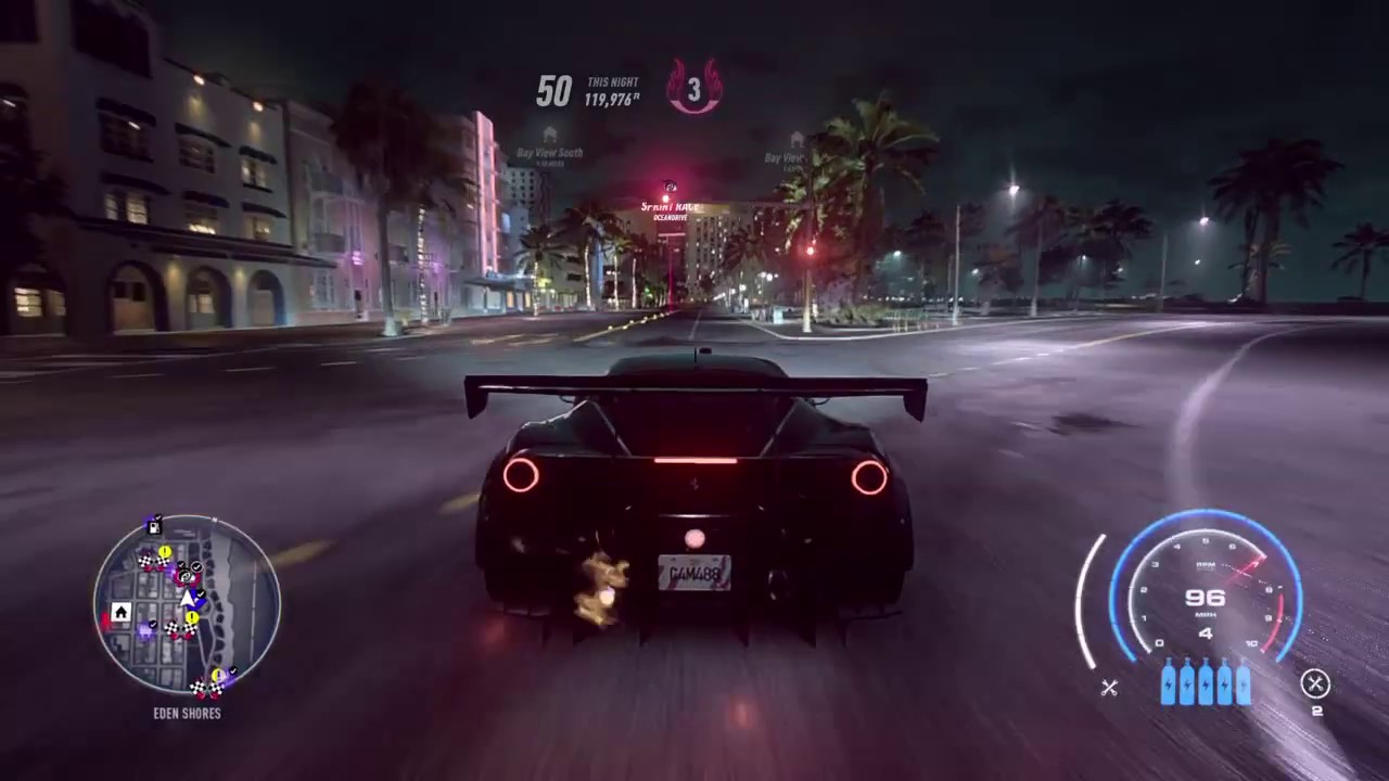 NFS:HEAT 488 GTB with Porsche 918 engine swap (V8 Hybrid)