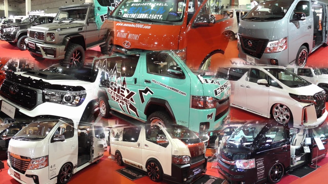 キャンピングカー&カスタマイズカーワールド ハイエース NV350 キャラバン 軽 大阪モーターショー2019