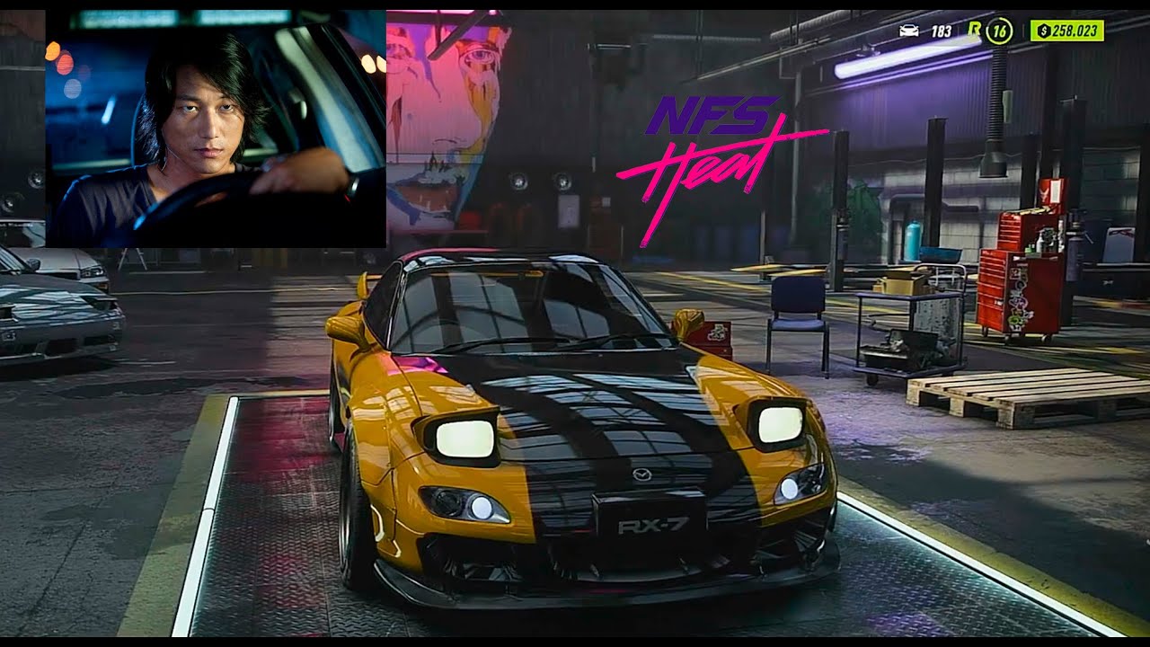 Need For Speed HEAT – Mazda RX7 Han Lue