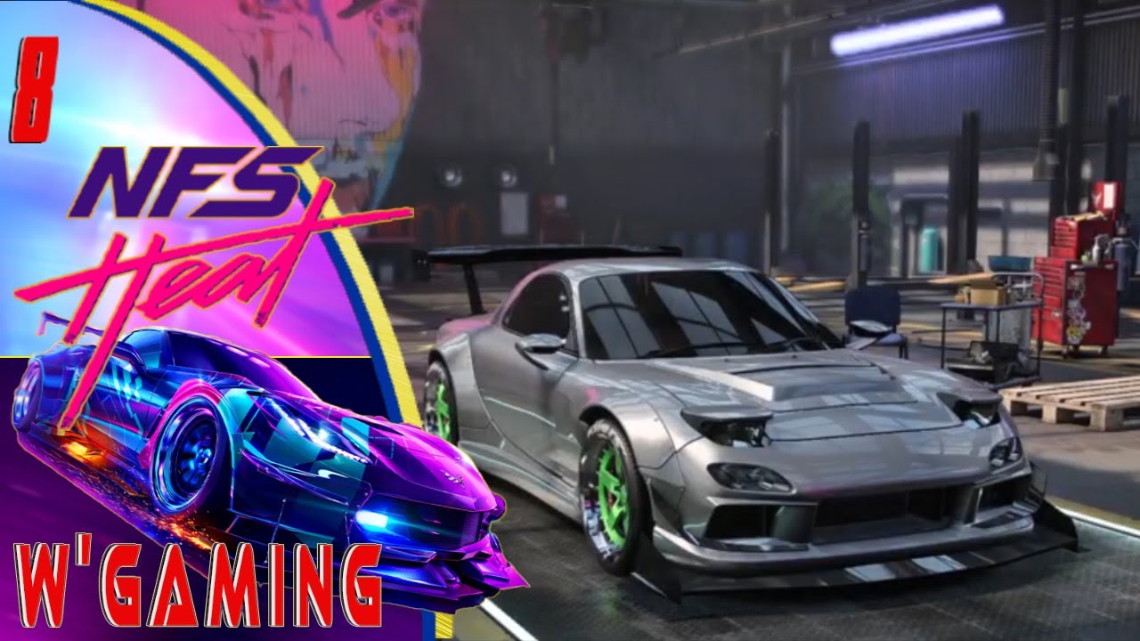 Need For Speed Heat #8 - Le Drift et La Mazda - Rx 7 - Let's Play Live (fr)