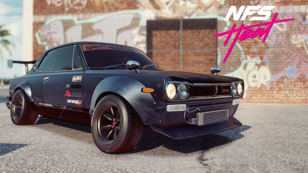 Need For Speed Heat / NISSAN SKYLINE 2000 GTR Classic Drift Build & Gameplay(Nfs Heat Customization)