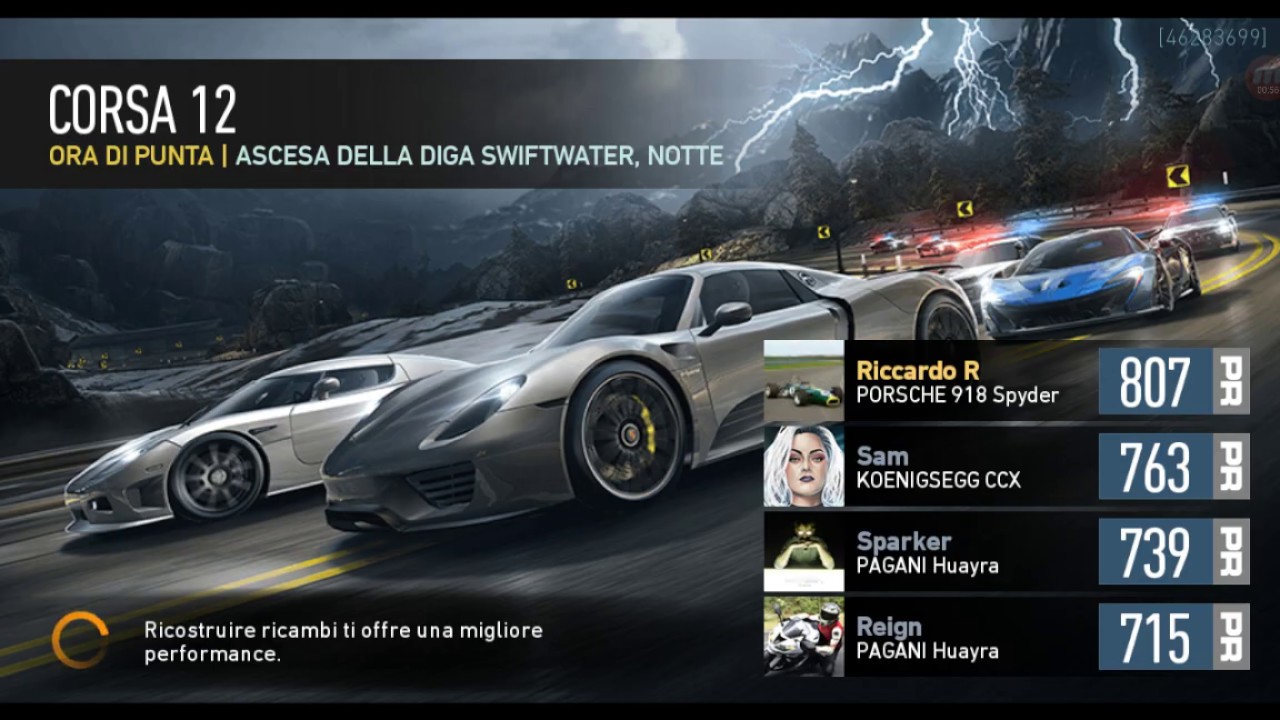 Need For Speed No Limits – Devil’s Run Alpine Storm Final Race (Porsche 918 Spyder)