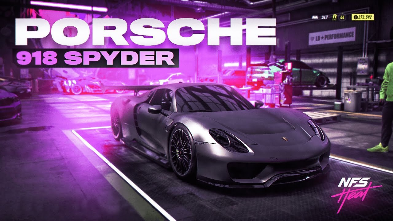 Need for Speed HEAT – Porsche 918 SPYDER Customization