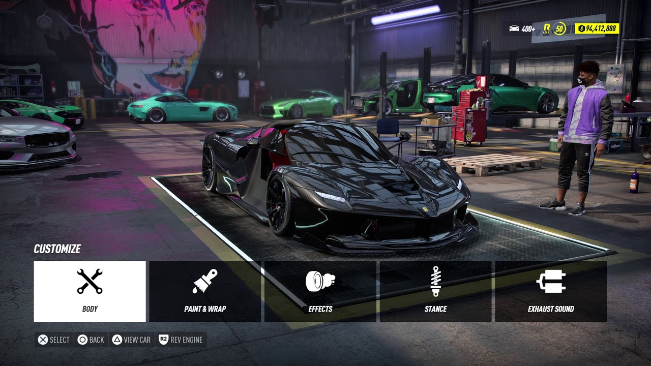 Need for Speed™ Heat LaFerrari No doors bug