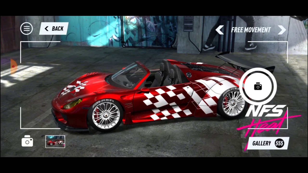 Need for Speed Heat – PORSCHE 918 SPYDER – My 52nd Customization