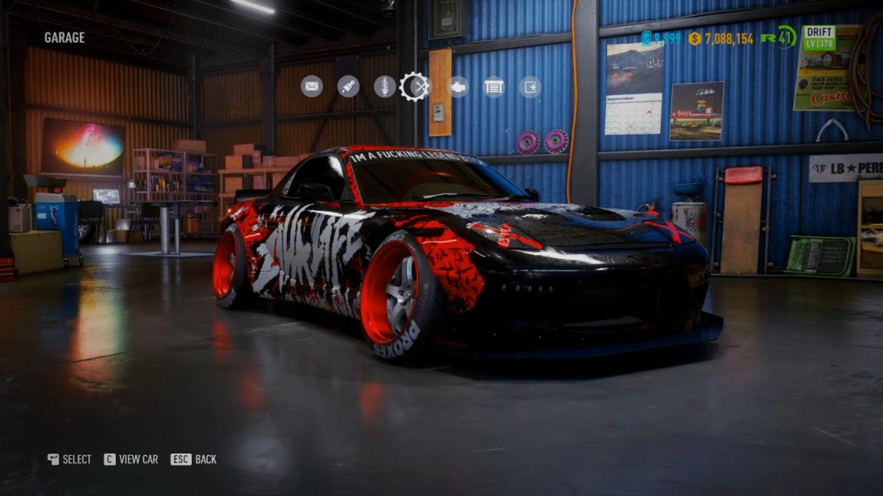 Need for Speed Payback | NFS Payback| - Mazda RX7 Customization and Wrap design