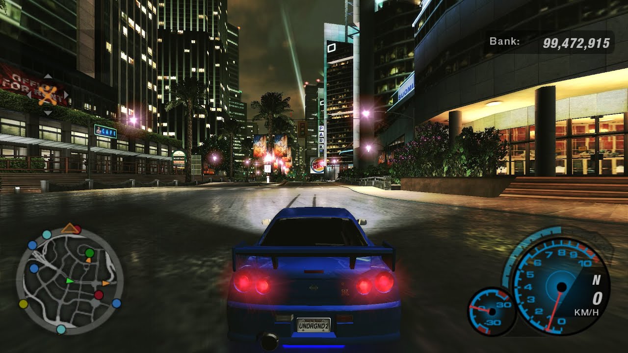 Need for Speed Underground 2 - Nissan Skyline GT-R R34 Full Gas