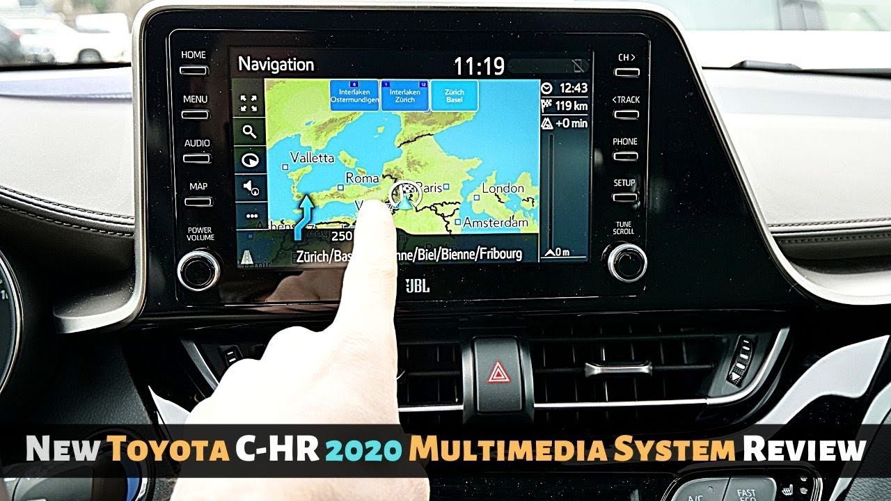 New Toyota C-HR 2020 Multimedia System Review