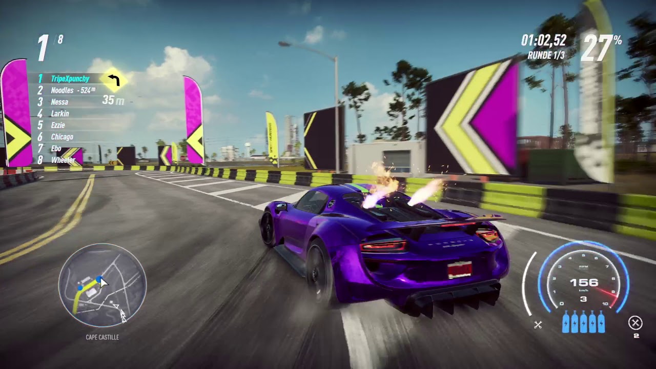 NfS Heat - Porsche 918 Spyder 400+ Rennen
