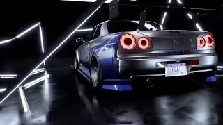 Nfs heat gameplay brian’s gtr r34 RIP