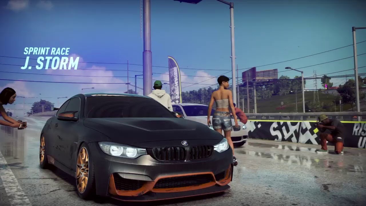 Nfs heat part 16 testing the BMW m4 gts