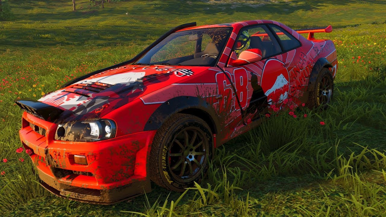 Nissan Skyline GT R r34 Off Road - The Crew 2