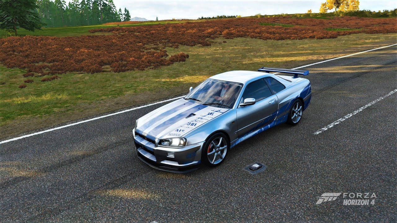 Nissan Skyline R34 GTR - Forza Horizon 4 | Fast & Furious Gameplay