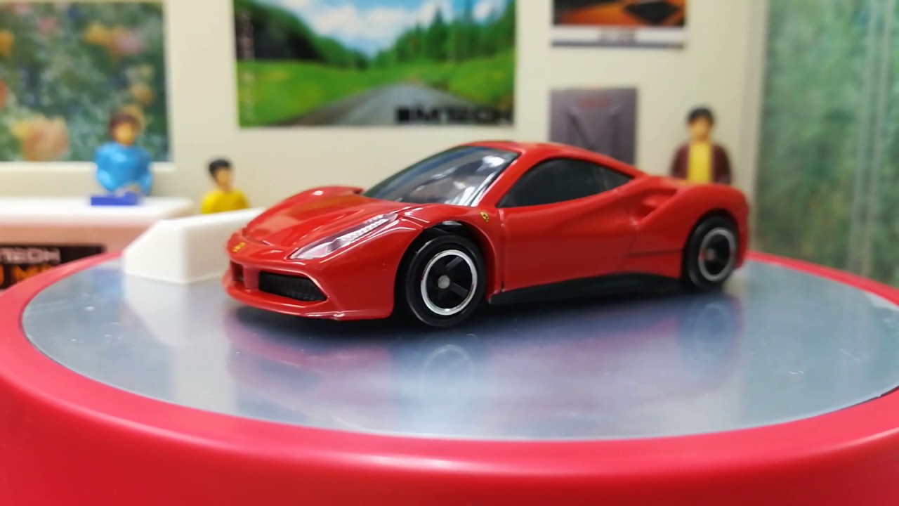 トミカ No 64 フェラーリ 488 ferrari 488 GTB tomica tomy car