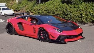 【大黒PA】スーパーカー加速サウンド／Supercars sound in Japan. AventadorSVJ, GT2RS, LibertyWork cars, and more‼️