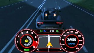 PORSCHE 918 SPYDER TOP SPEED CHALLENGE 400KMPH -REAL DRIVING SIM