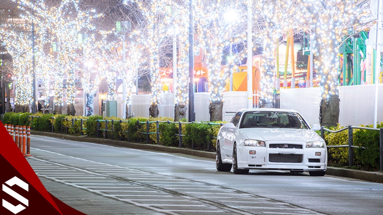 【PV】CHRISTMAS NIGHT | NISSAN R34 GTR | YOKOHAMA MINATOMIRAI【BNR34】