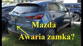 Pierwsza awaria? Zamek bagażnika – Ale wstyd,  Mazda CX 3