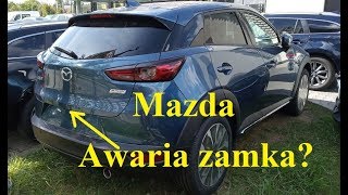 Pierwsza awaria? Zamek bagażnika - Ale wstyd,  Mazda CX 3