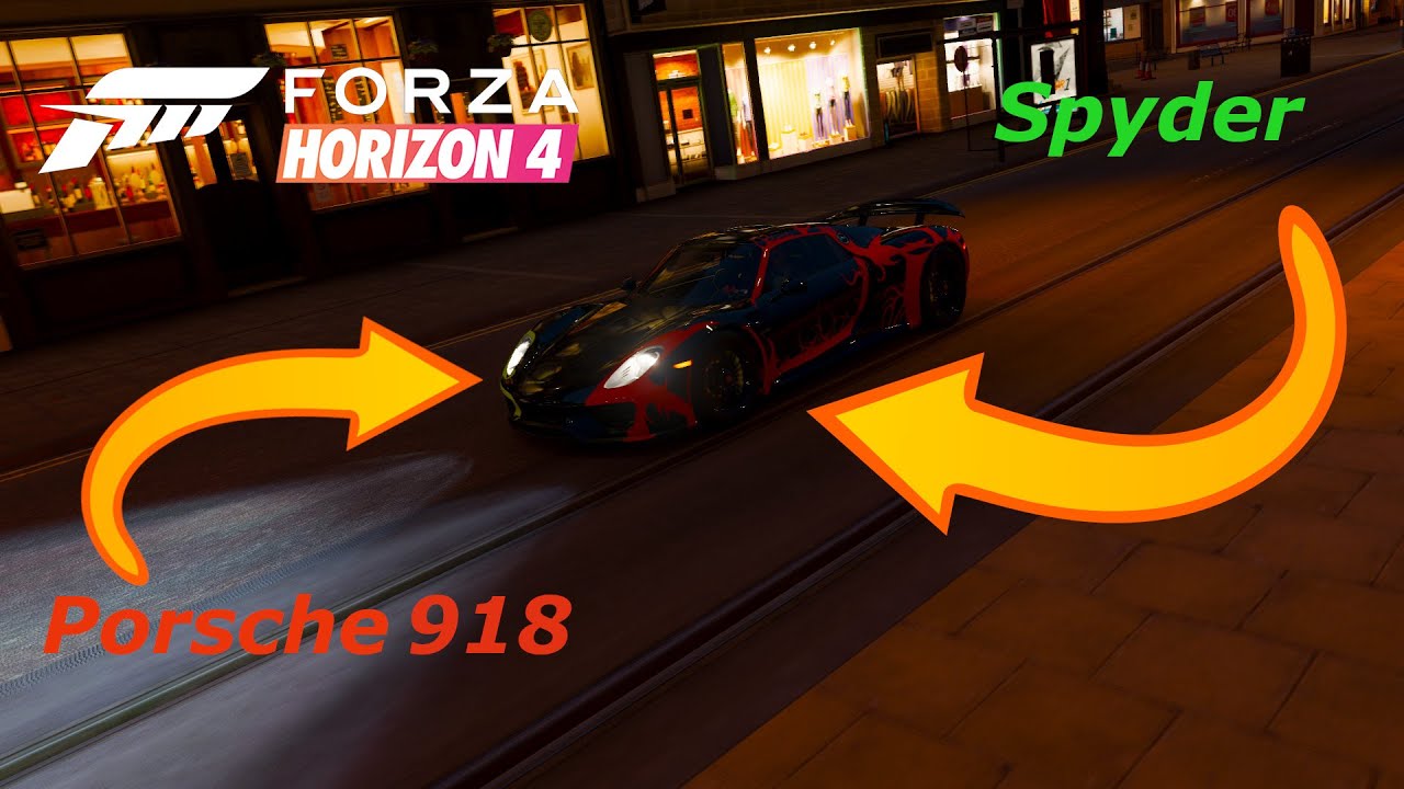 Porsche 918 Spyder Forza Horizon4